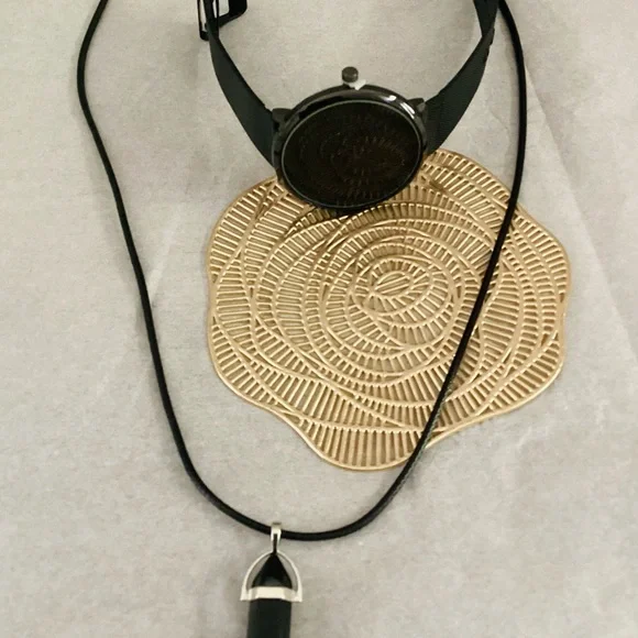 2pcs watch, set for men necklace included gift for anniversary and more - Picture 1 of 9